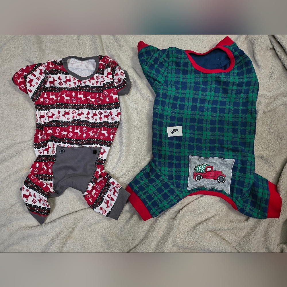 Dog Christmas PJs Size L (299)